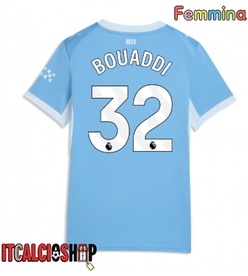 Manchester City Ayyoub Bouaddi #32 Prima Maglia Femmina 2026-27 Manica Corta